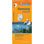 543 Centrala och västra Tyskland Michelin
